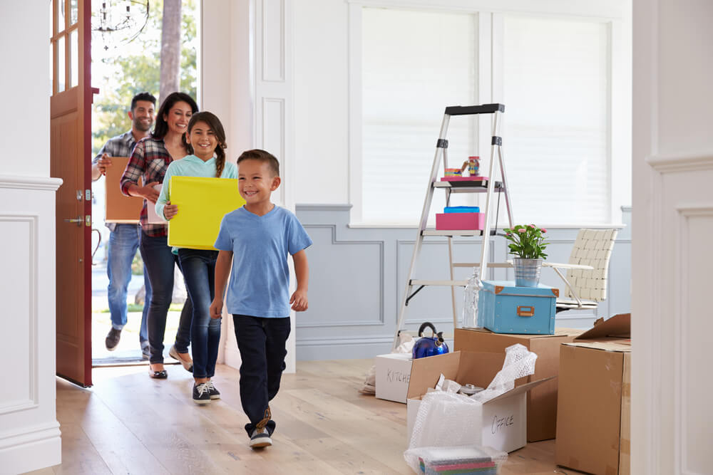 family moving in