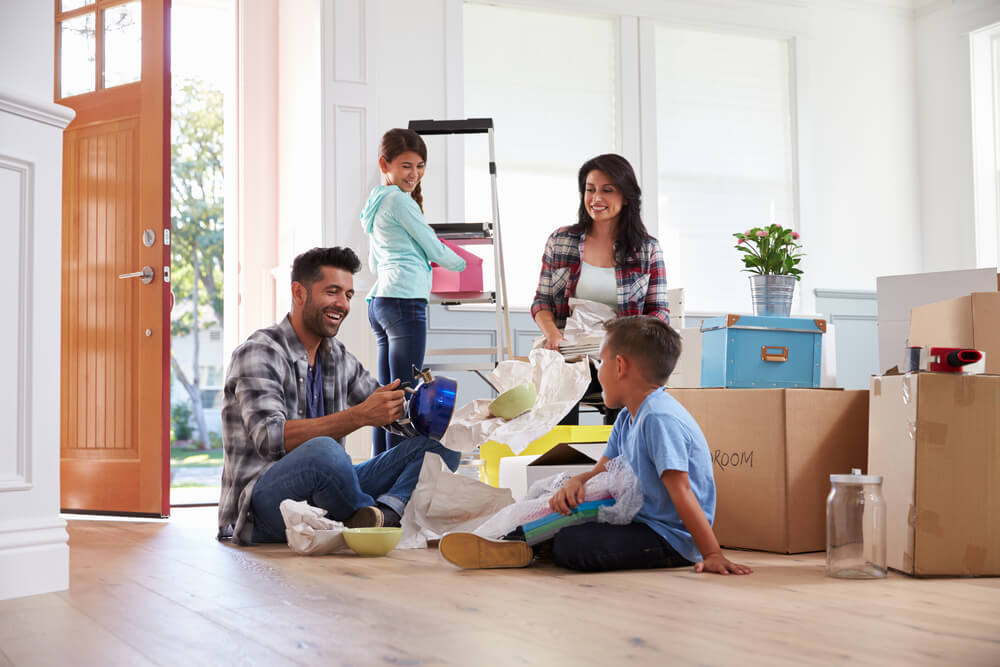 family moving in