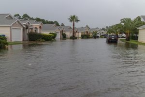 flood prone residence area